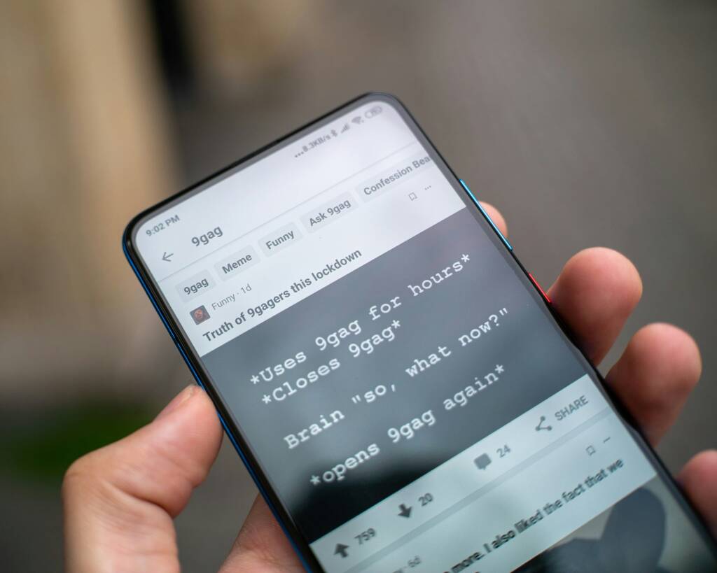 A phone screen showing a meme on a social media community post