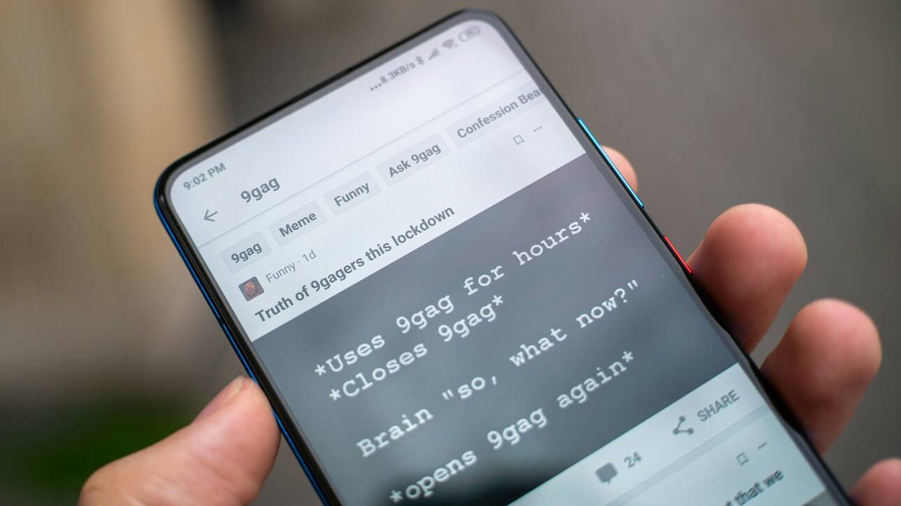 A phone screen showing a meme on a social media community post