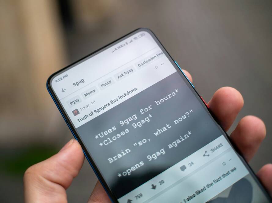 A phone screen showing a meme on a social media community post