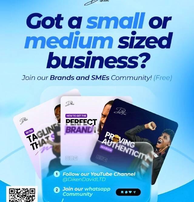 Invite to join a community for brands and SMEs that want to grow
